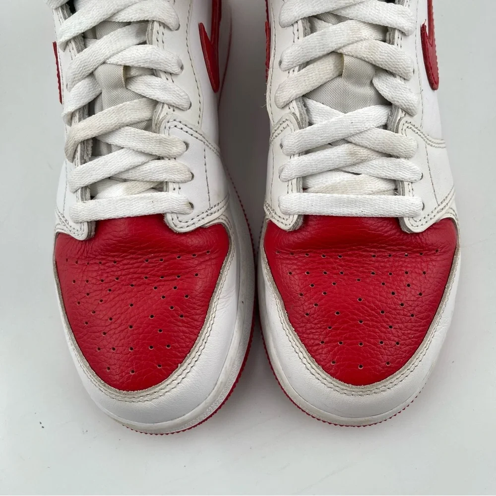 Nike Kid Air Jordan 1 Retro High OG Heritage-SZ 6.5-Red White 575441-161 Sneaker
